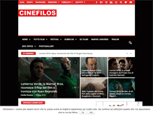 Tablet Screenshot of cinefilos.it